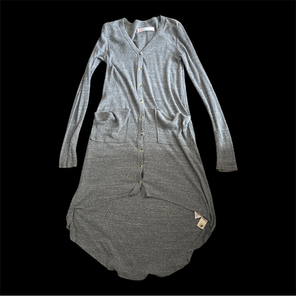 Free People Long cardigan